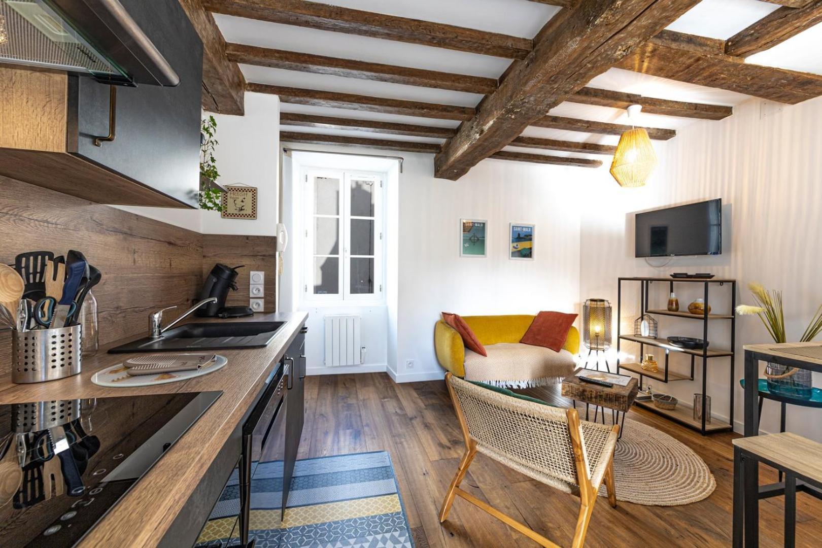 Le Petit Vauban - Petit Cocon Renove - Proche Lägenhet Saint-Malo Exteriör bild